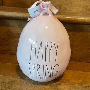 Rae Dunn - HAPPY SPRING - Easter egg